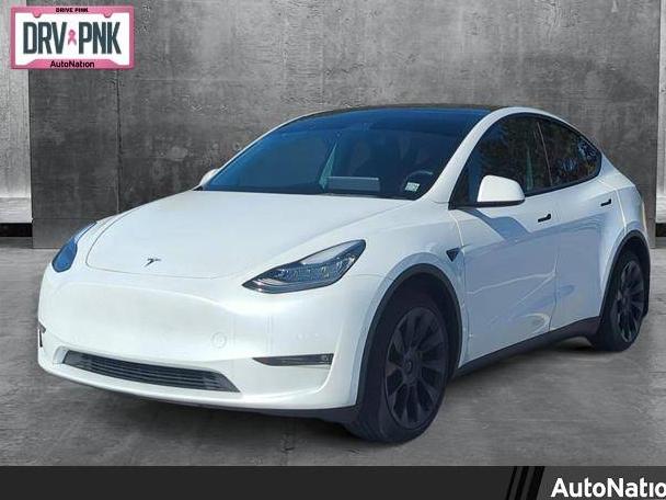 TESLA MODEL Y 2021 5YJYGDEE3MF233193 image